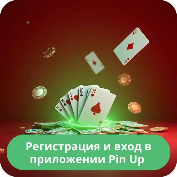 Регистрация и вход в приложении Pin Up