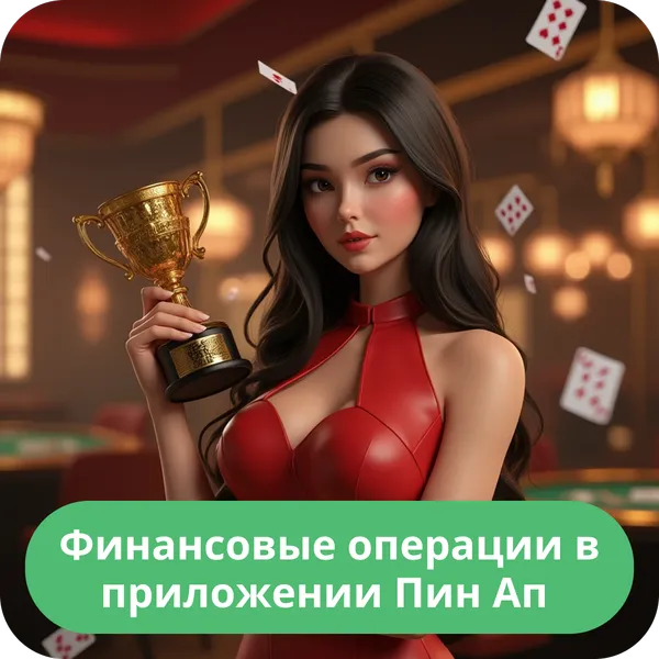 Финансовые операции в приложении Пин Ап